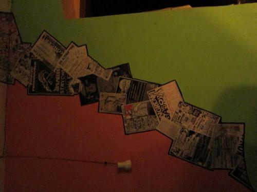 CKN 13, ściana/ CKN 13 interior