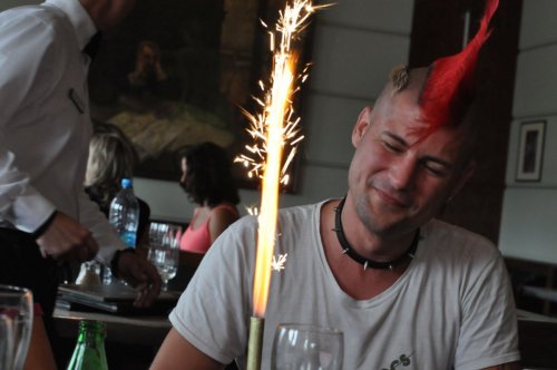 Wrzesień 2016, Bulbulators Praha, klub Buben z Fialkami - "kawa na Slavii" :))