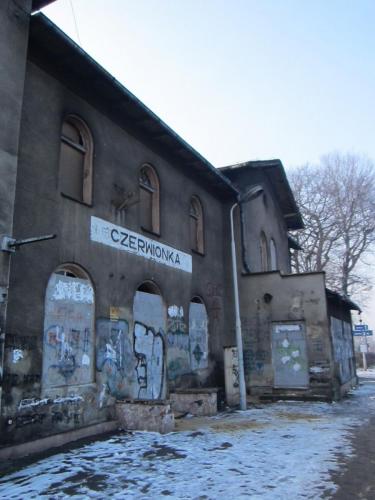 Nieistniejący dworzec w Czerwionce