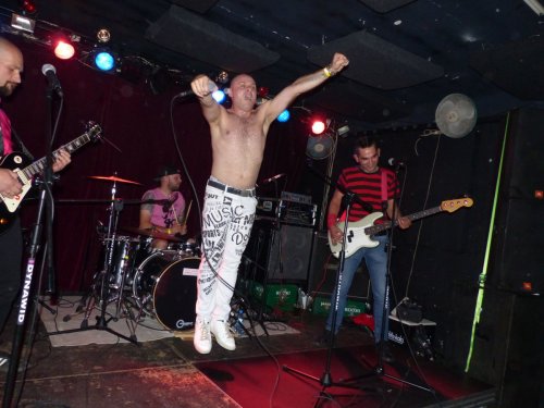 Jednorazowa reaktywacja Warsaw Dolls z okazji urodzin wokalisty, 2.09.2017, Pogłos, Warszawa/ One time reunion of the Warsaw Dolls, Sept 2, 2017, Poglos, Warsaw