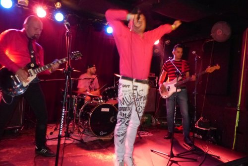 Jednorazowa reaktywacja Warsaw Dolls z okazji urodzin wokalisty, 2.09.2017, Pogłos, Warszawa/ One time reunion of the Warsaw Dolls, Sept 2, 2017, Poglos, Warsaw