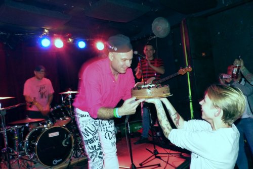 Jednorazowa reaktywacja Warsaw Dolls z okazji urodzin wokalisty, 2.09.2017, Pogłos, Warszawa/ One time reunion of the Warsaw Dolls, Sept 2, 2017, Poglos, Warsaw