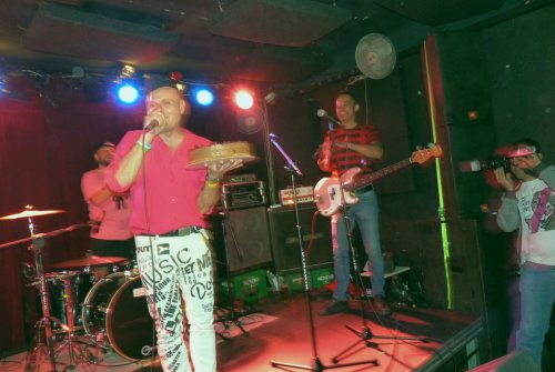 Jednorazowa reaktywacja Warsaw Dolls z okazji urodzin wokalisty, 2.09.2017, Pogłos, Warszawa/ One time reunion of the Warsaw Dolls, Sept 2, 2017, Poglos, Warsaw