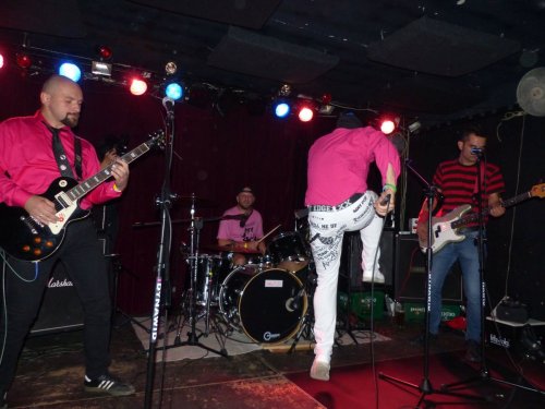 Jednorazowa reaktywacja Warsaw Dolls z okazji urodzin wokalisty, 2.09.2017, Pogłos, Warszawa/ One time reunion of the Warsaw Dolls, Sept 2, 2017, Poglos, Warsaw