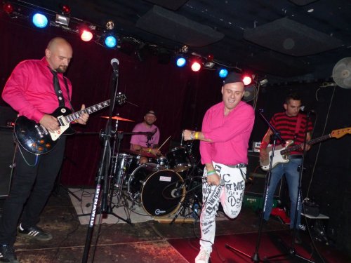 Jednorazowa reaktywacja Warsaw Dolls z okazji urodzin wokalisty, 2.09.2017, Pogłos, Warszawa/ One time reunion of the Warsaw Dolls, Sept 2, 2017, Poglos, Warsaw